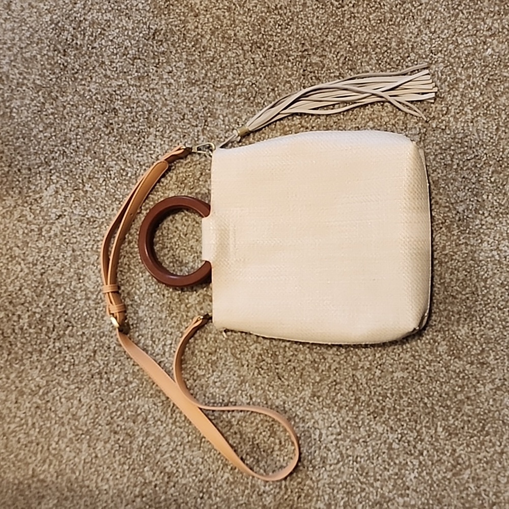 Anthropologie Rattan/Straw Satchel/Crossbody
